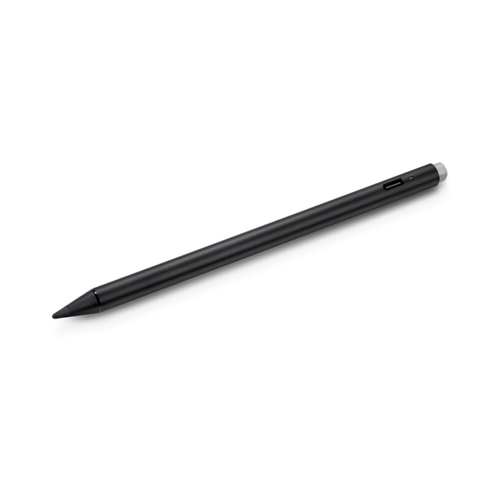 Black Kobo Stylus 2 angled back view.