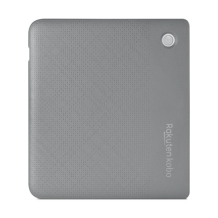 Steel Grey Kobo Libra 2 SleepCover back view.