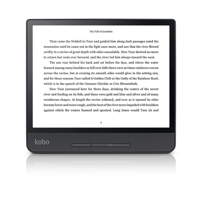 Kobo Forma in landscape.