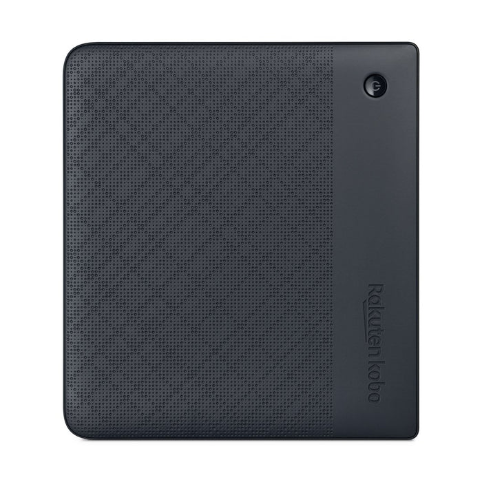 Black Kobo Libra 2 back view.
