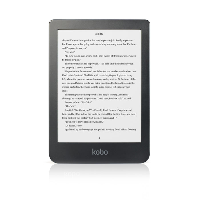 Kobo Clara HD front view.