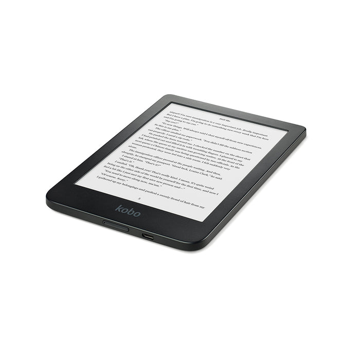 Kobo Clara HD lying view.