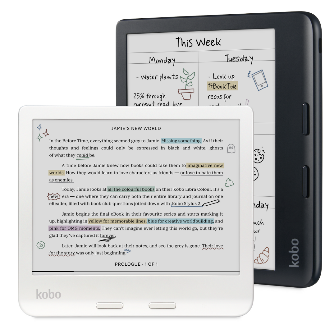 Color Ereaders Color eReader | Rakuten Kobo eReader Store United States