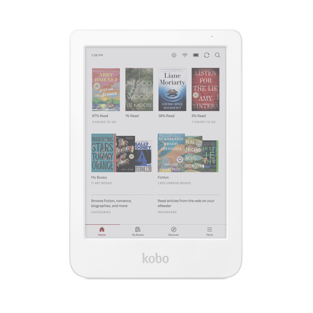 Kobo 【超美品】Kobo Libra Colour ホワイト 電子書籍リーダー Libra
