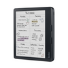 Black Kobo Libra Colour angled front view.