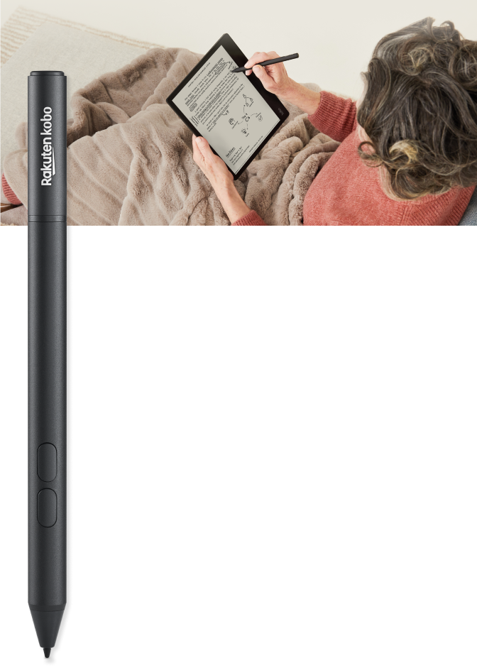 Kobo Elipsa 2E, eReader, 10.3 Glare-Free Touchscreen with ComfortLight  PRO, Includes Kobo Stylus 2, Adjustable Brightness, Wi-Fi, Carta E Ink  Technology