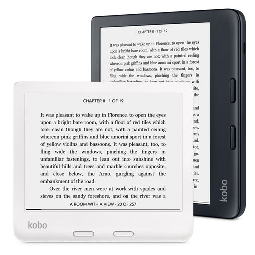 Kobo Aura - eBook reader - 4 GB - 6(N236-KU-BK-K-EP)