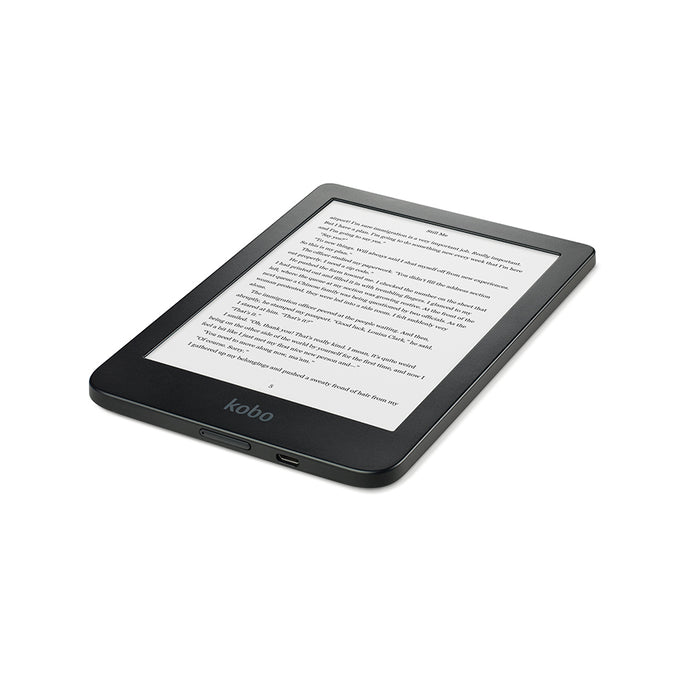 Certified Refurbished Kobo Clara HD | eReader | 6” Glare Free Touchscreen | ComfortLight Pro | eBooks | WiFi | 8GB Storage | Black 