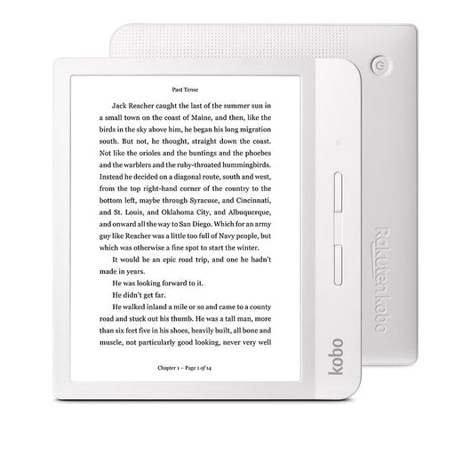 Kobo Sage- Liseuse EBook Et AudioBook- Ecran 8-WiFi- Jusqu'à 24000 EBooks-  150 AudioBooks- Waterproof-Compatible Kobo Stylus Noir